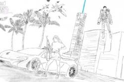 十年磨一剑！《GTA6》手绘图首次曝光 将于2024年后发布