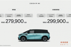 27.99万的极氪MIX是不便宜 但我真的不想它失败