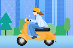 男子在机动车道骑电动车 S型走位摔翻：网友称看到结局就放心了