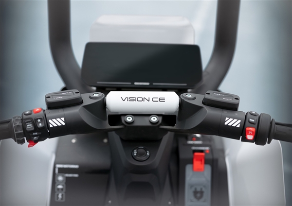 宝马发布全新纯电概念摩托：自带防护笼 骑行无需戴头盔