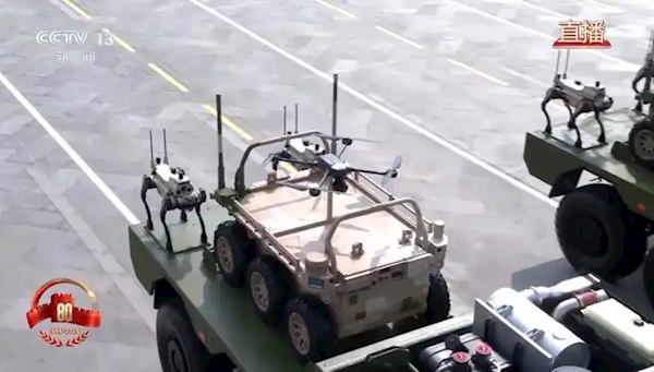 中国造出机器狼群兵器 ：头狼、射手、辅助 多角色协同作战