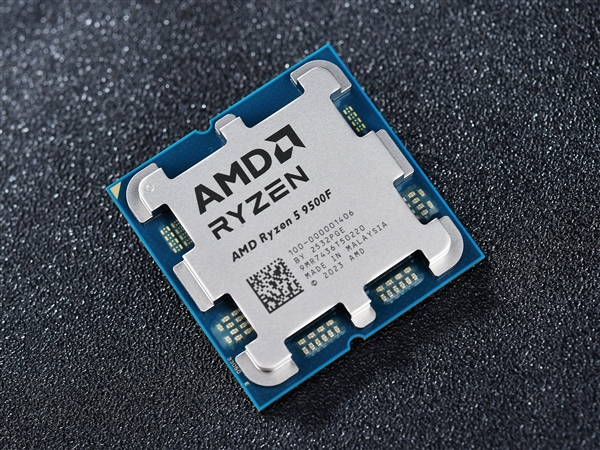 AMD锐龙5 9500F首测 游戏帧数超越14600K