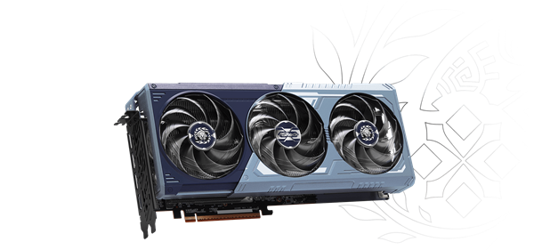 华擎推出 RX 9070 XT《怪物猎人：荒野》联名显卡：蓝色外观颜值爆表