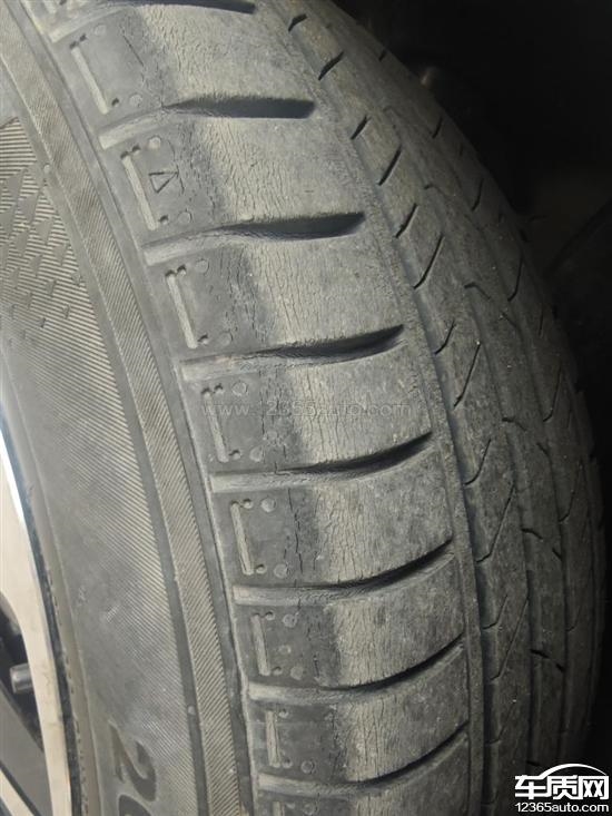 大众速腾遭车主集体投诉：质保期内原车轮胎开裂