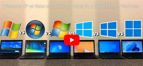 windows家族六款操作系统大比武！谁能笑到最后？结局意外！