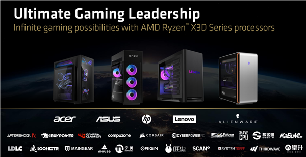 AMD锐龙7 9850X3D正式发布：频率飙升400MHz 功耗完全不变