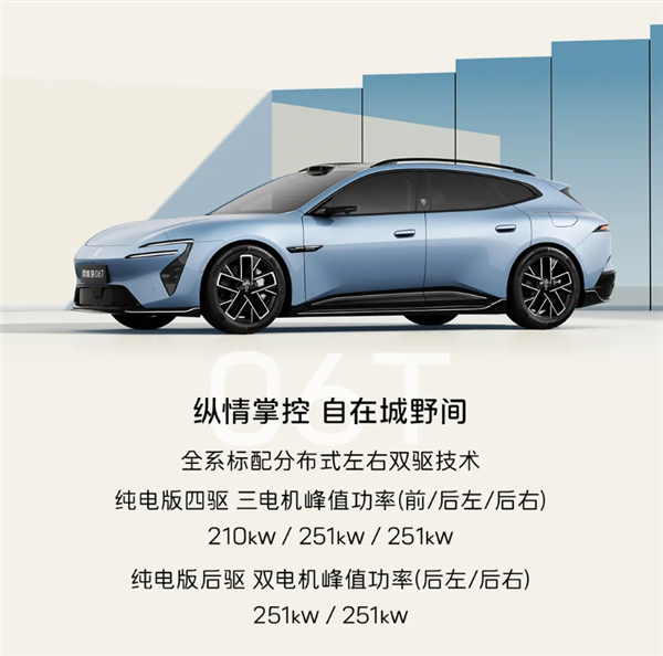华系品牌又一猎装车！阿维塔06T核心参数公布：三电机马力近千匹