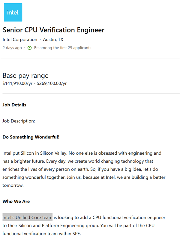 Intel大小核根本停不下来!甚至要做“统一核心”