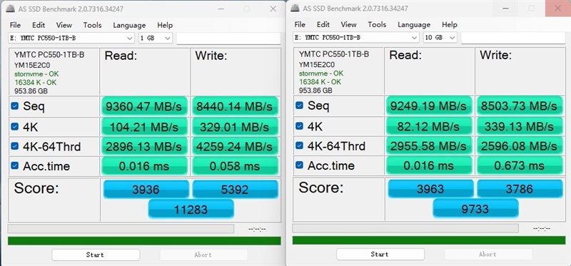 还有比它更强的OEM固态吗!长江存储PC550 1TB评测:不用散热片也能满速的PCIe 5.0 SSD
