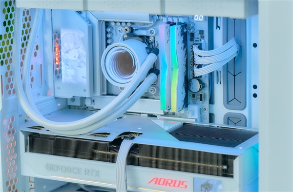 融入雕妹二次元设计！技嘉B850 AORUS ELITE-P ICE主板图赏