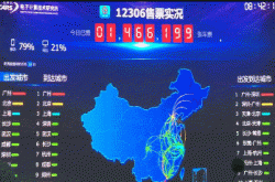 12306监控中心画面首曝：火车票就是这样秒光的