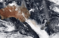 NASA：澳洲山火雾霾将绕地球一圈 目前已绕半圈