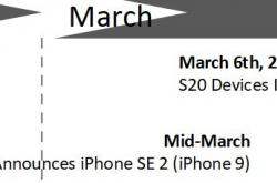 消息称iPhone SE 2/iPhone 9的发布会定在3月中旬