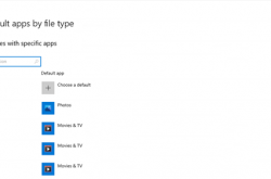 Win10新版19608推送：默认应用设置页支持搜索了