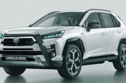 丰田卡罗拉Cross渲染图曝光：神似“小号”RAV4