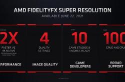 4K游戏性能提升200% AMD确认FSR技术不支持NV显卡
