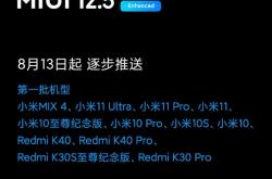 MIX 4、K40等机型连夜推送MIUI 12.5增强版：流畅度媲美iOS
