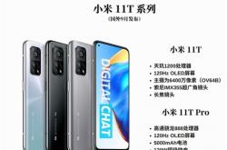 天玑1200/骁龙888双处理器：小米11T系列下月见
