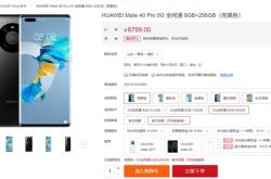 麒麟9000+HarmonyOS！华为Mate40 Pro 5G版放货：6799元起
