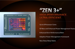 AMD为笔记本CPU打造Zen3+架构：首次实现24小时续航