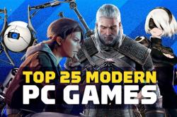 现代最佳PC游戏TOP25出炉：《GTA5》仅排第6