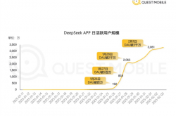 中国AI新秀爆火 DeepSeek成史上最快突破3000万日活App