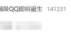 全球首个满级QQ即将诞生冲上热搜第一