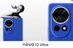 首发新款麒麟9000S！华为nova 12 Ultra正面首曝：灵动岛双挖孔