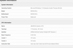 NVIDIA N1X处理器GPU规格、跑分曝光：核心数与RTX 5070相同！