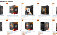 最畅销CPU榜Top10：AMD霸占完了，Intel零上榜