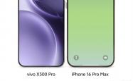 vivo X300 Pro与iPhone 16 Pro Max对比图出炉：6.78英寸超窄边直屏