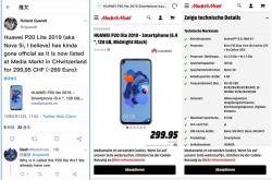 华为nova 5i欧洲价格曝光：4+128GB售价269欧元