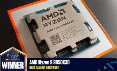 2025金摇杆奖榜单出炉 AMD锐龙9 9950X3D斩获最佳游戏硬件奖