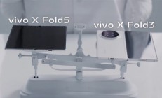 最惊艳大折叠！vivo X Fold5过于轻薄：连完整C口都塞不下了