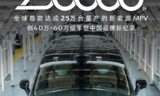 全球第一！比亚迪腾势D9狂卖250000台刷新记录