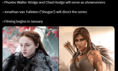 亚马逊真人剧集《古墓丽影》宣布2026年1月开拍：劳拉饰演者确认