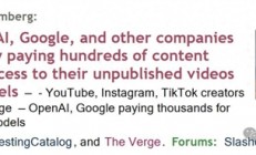 OpenAI谷歌回收“废旧”视频 UP主外快渠道+1！单笔可赚数千美元