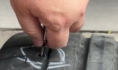 余承东没有介绍的惊喜！尊界S800配自修复轮胎：扎钉不用补