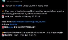 《彩虹六号M》手游定档明年2月23日上线：5v5对战、登陆iOS/安卓