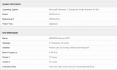 NVIDIA N1X处理器GPU规格、跑分曝光：核心数与RTX 5070相同！