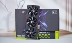 经典的红黑配色！耕升RTX 5080追风OC显卡图赏