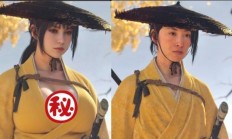 玩家爆改《羊蹄山之魂》女主：绝美容颜看一眼就心动