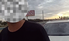 醉驾睡在高速上被查 司机反驳交警：我喝不喝酒跟你有啥关系