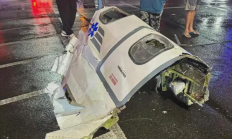 美国费城失事飞机以201公里时速坠地：机上6人全部遇难