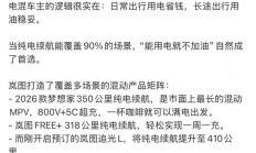 岚图高管放话！“混动绝非过渡方案” 直言它才是出行场景的“最优解”