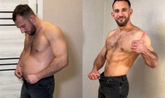 俄罗斯肌肉男挑战每天吃1万大卡再瘦回去！1个月后人没了