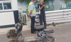 15岁山东小伙骑电动自行车欲赴广州会网友 刚上高速被拦截
