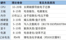 电脑的寿命到底有多长：看完秒懂