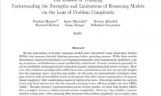 苹果炮轰AI推理模型：全是假思考！所谓思考只是一种假象