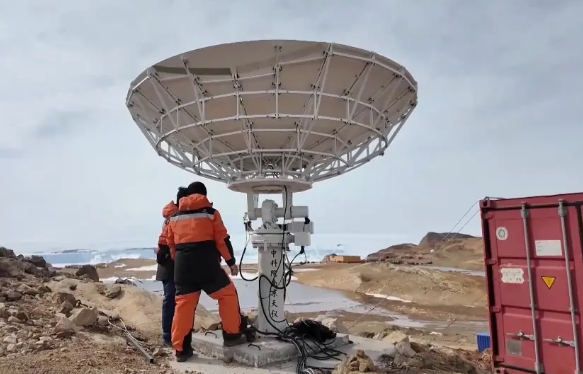 南极中山站首次实现自主卫星网络通信:网速近百兆